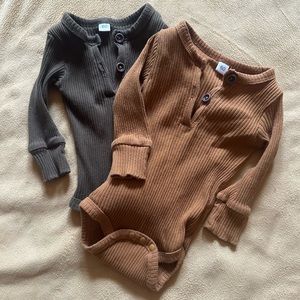 Neutral Baby Thermal Onesies